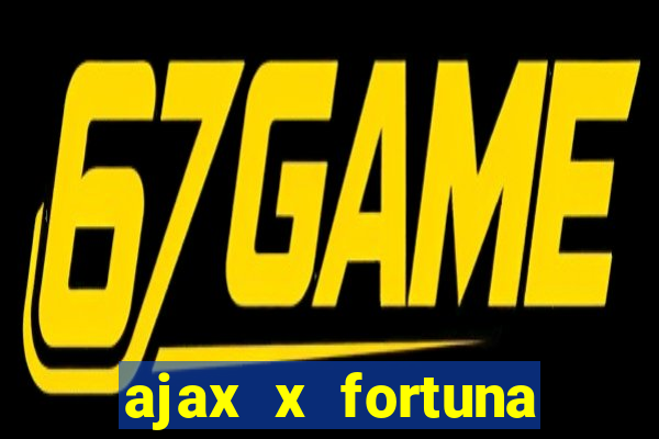 ajax x fortuna sittard onde assistir