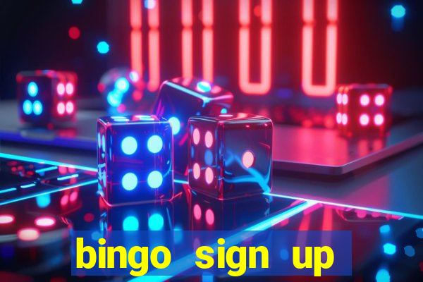 bingo sign up offers no wagering