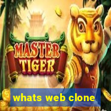 whats web clone