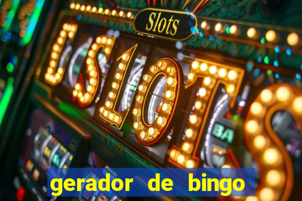 gerador de bingo cha de bebe