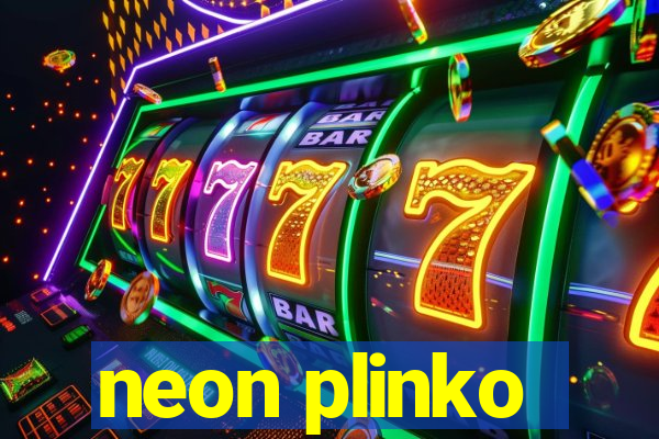 neon plinko