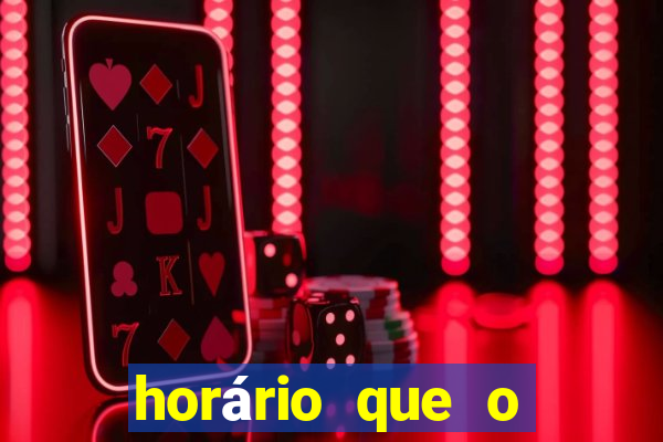 horário que o fortune tiger paga