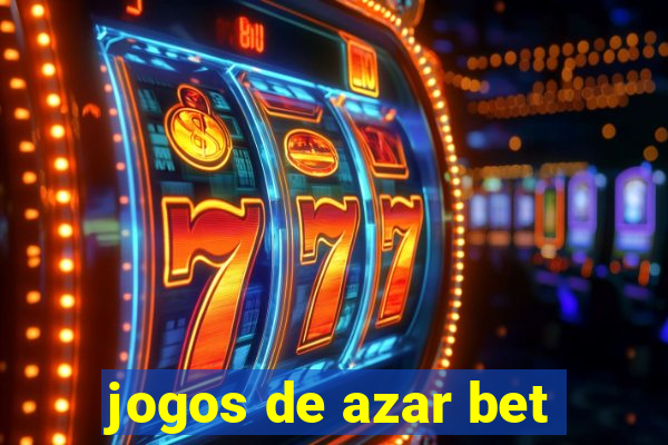 jogos de azar bet