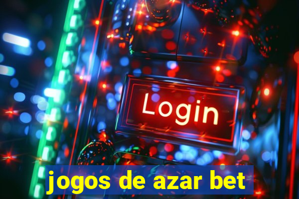 jogos de azar bet