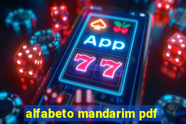 alfabeto mandarim pdf