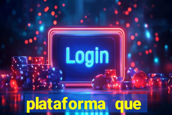 plataforma que est谩 pagando agora