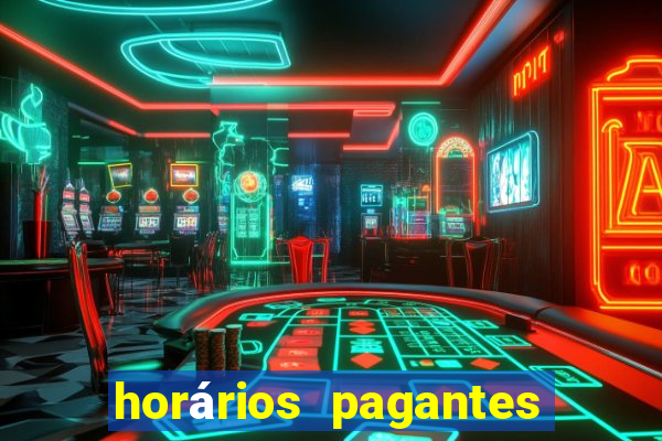 horários pagantes do fortune dragon