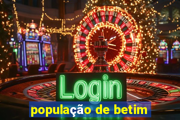 população de betim