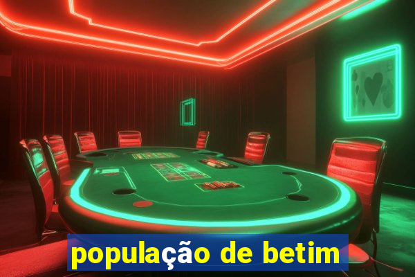 população de betim