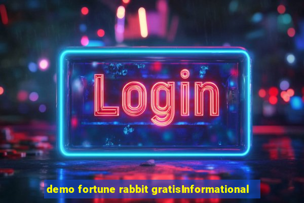 demo fortune rabbit gratisInformational