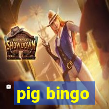 pig bingo