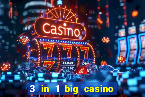 3 in 1 big casino game set