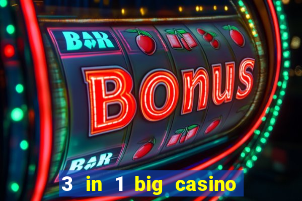 3 in 1 big casino game set