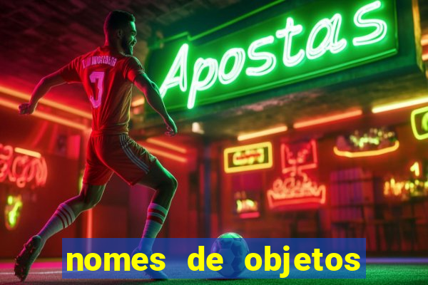 nomes de objetos de origem tupi guarani