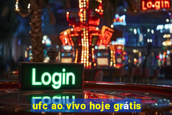 ufc ao vivo hoje grátis