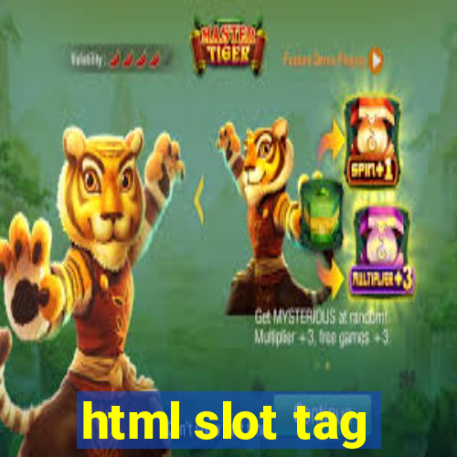 html slot tag