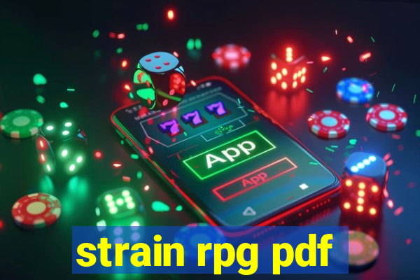 strain rpg pdf