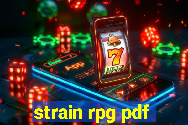 strain rpg pdf