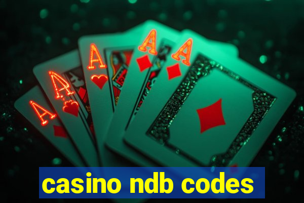 casino ndb codes