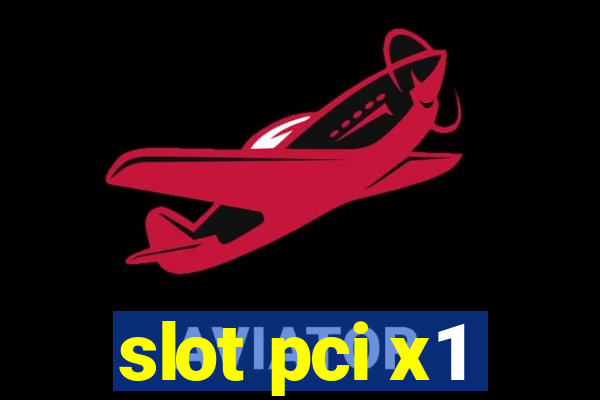 slot pci x1