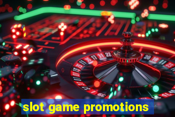 slot game promotions