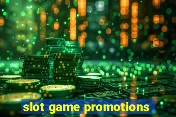 slot game promotions