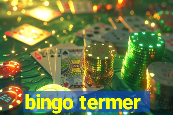 bingo termer