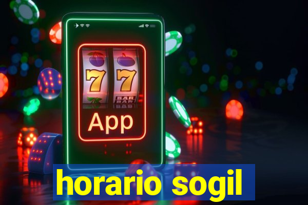 horario sogil