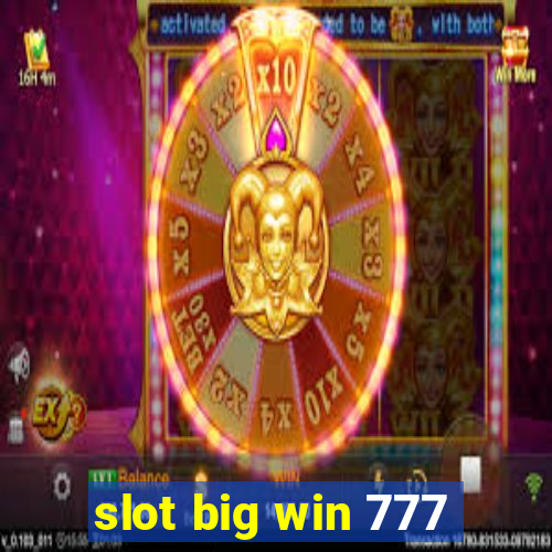 slot big win 777