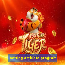 betting affiliate program