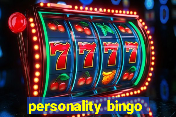 personality bingo