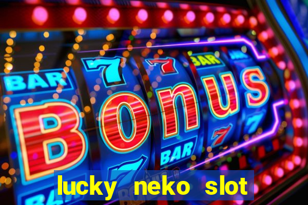 lucky neko slot logo png