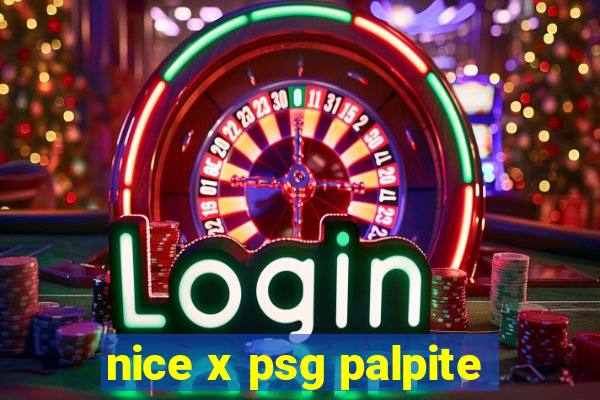 nice x psg palpite