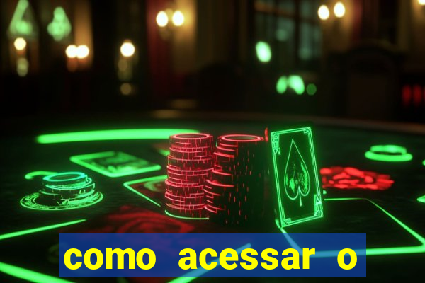 como acessar o jogo do tigrinho