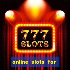 online slots for real cash