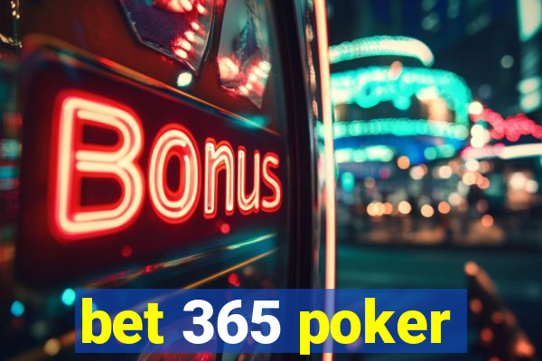 bet 365 poker