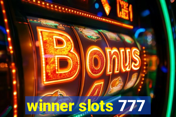 winner slots 777