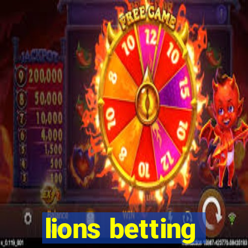 lions betting