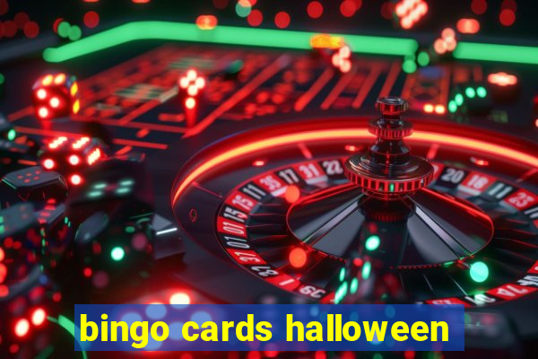 bingo cards halloween