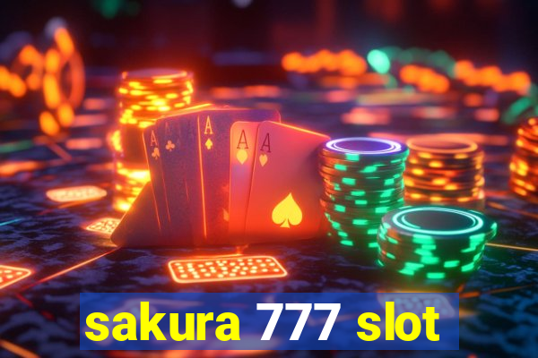 sakura 777 slot