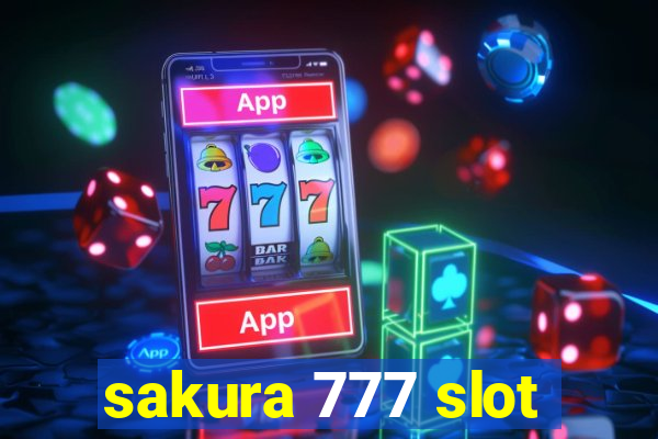 sakura 777 slot