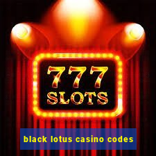 black lotus casino codes