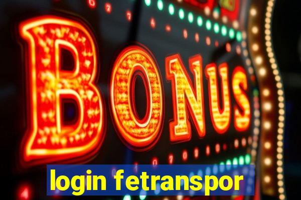 login fetranspor