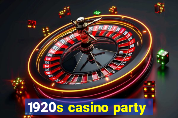 1920s casino party