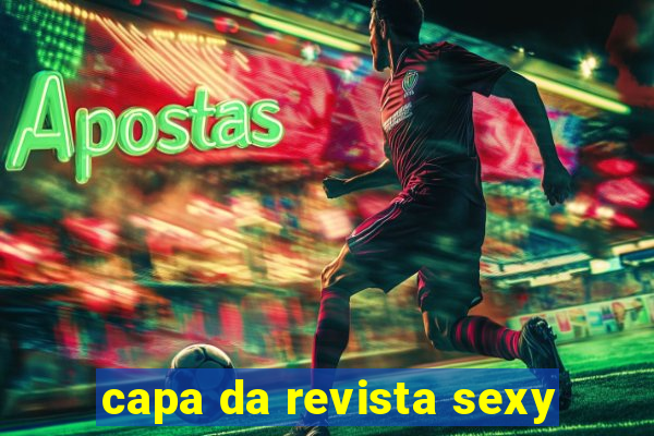 capa da revista sexy