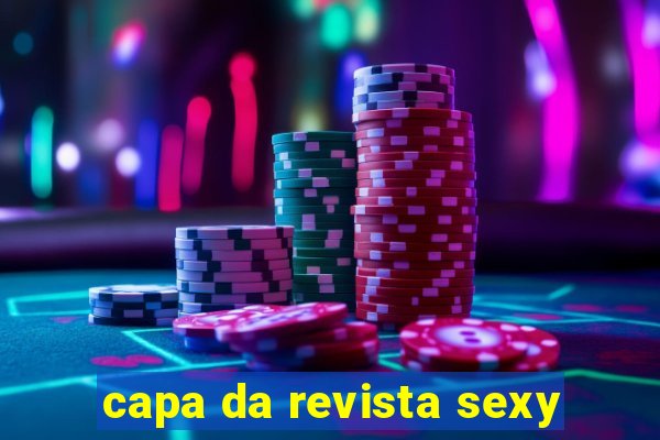 capa da revista sexy