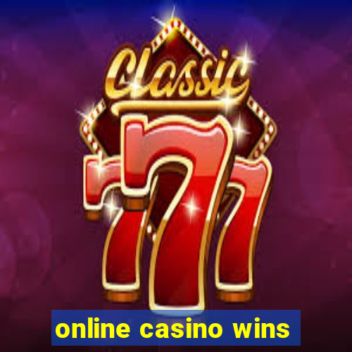 online casino wins