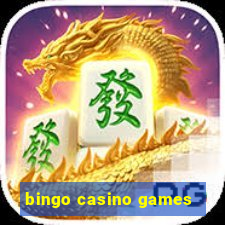 bingo casino games