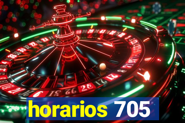 horarios 705