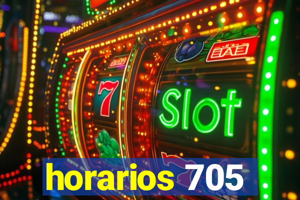 horarios 705